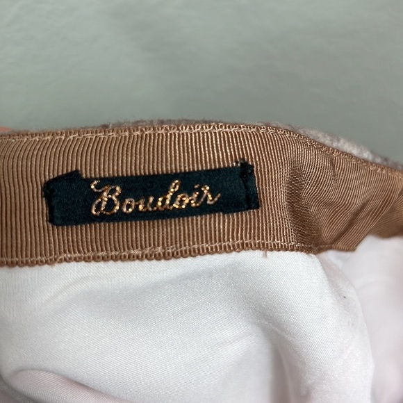 Scotch & Soda / Maison Scotch Boudoir Pencil Skirt Suede 2 Neutral - Picture 10 of 12